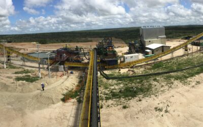 Final Recovery to suite 100 tph Treatment Plant – Lipari
